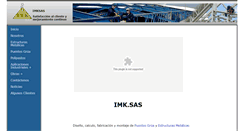 Desktop Screenshot of imksas.com